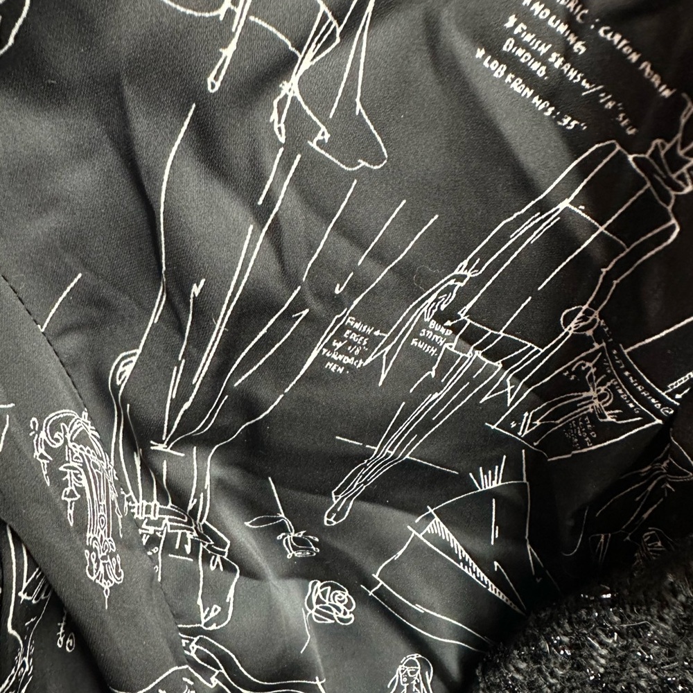 White House Black Market Elegant Black Studio Blazer - Picture 4 of 6